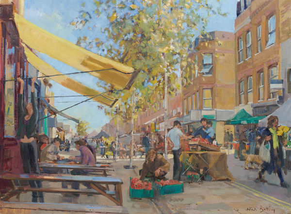 Chapel Market, the Tomato Stall Nick Botting