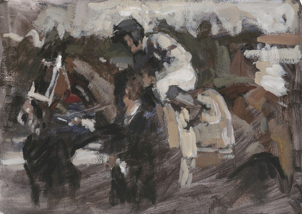 Racing sketch Romy Elliott