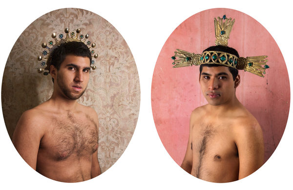 Juan José Barboza-Gubo & Andrew Mroczek Humberto & Saul, Diptych, 2014