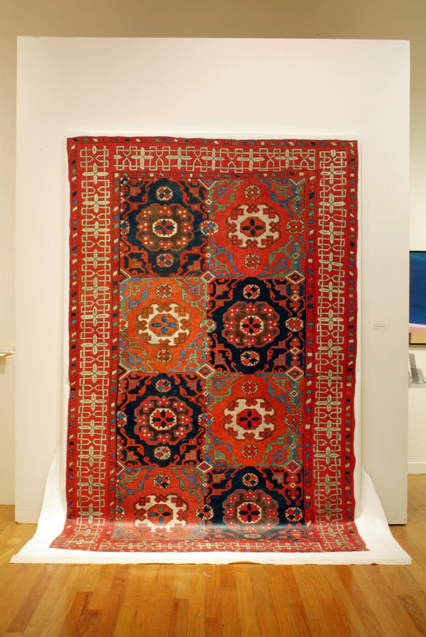 Daniela Rivera Small Holbein Pattern Design (Oriental Rug or 552,000 Painted Knots), 2006