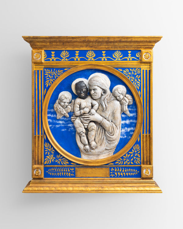 Roberto Lugo Maribel and Child, from the Della Robske Series, 2023