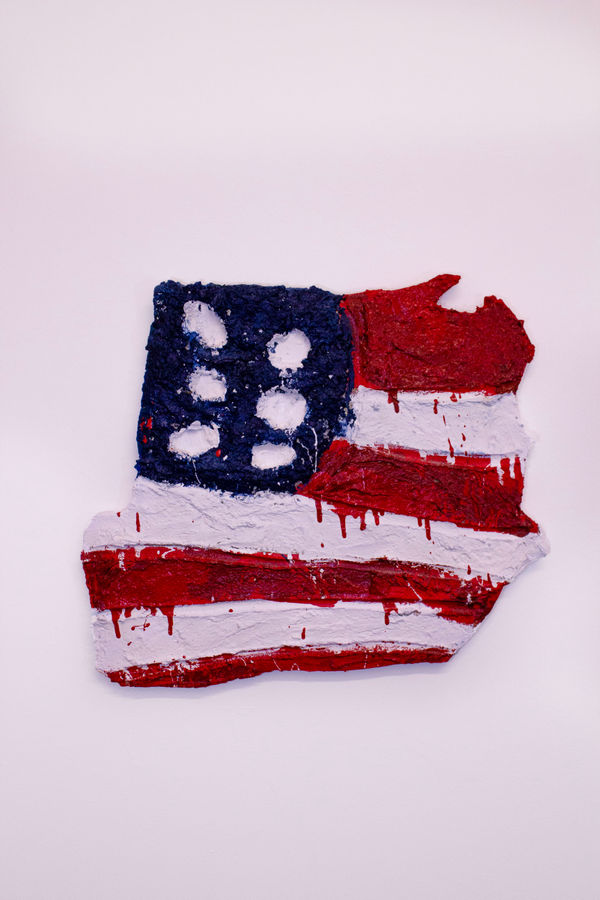 Reniel Del Rosario Sturtevant Store Object: U.S. Flag Fragment, 2023