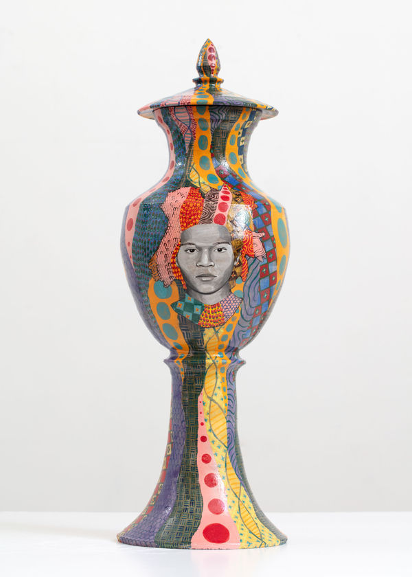 Roberto Lugo Untitled (Jean-Michel Basquiat), 2024