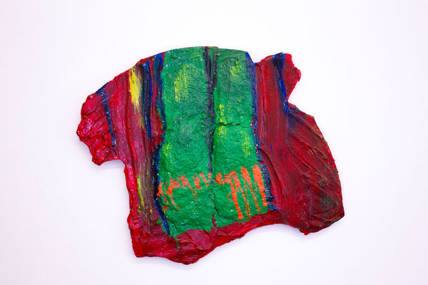 Reniel Del Rosario Sturtevant Store Object: Stockinged Thighs Framed by Skirt, 2023