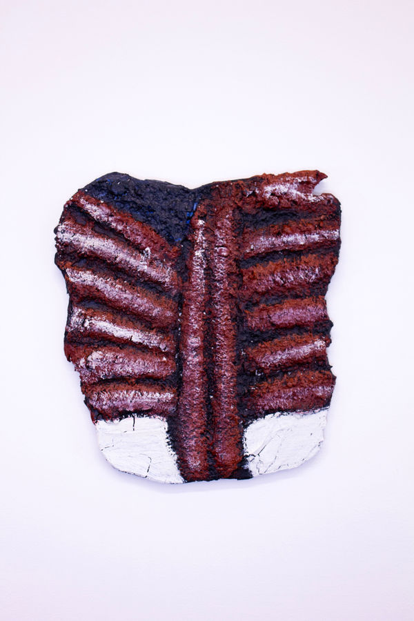 Reniel Del Rosario Sturtevant Store Object: Fur Jacket with White Gloves, 2023