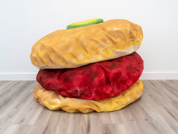 Reniel Del Rosario Sturtevant Store Object: Floor Burger, 2023