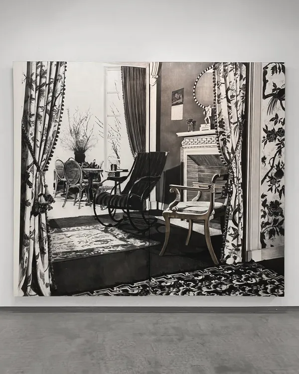 Bryce Delplanque, A Chippendale’s Interior, 2023