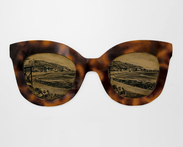 Bryce Delplanque, Portuguese Bend Through Céline Toirtoiseshell ShadesPortuguese Bend Through Céline Toirtoiseshell Shades, 2026