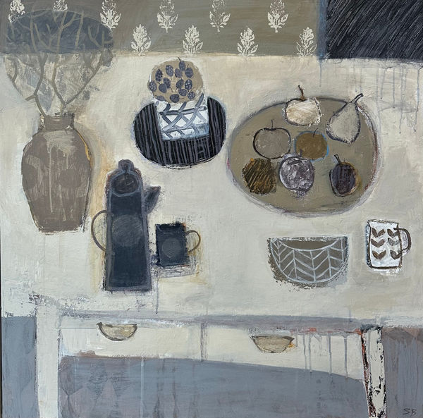 Sonia Barton, Blackberries and Apples, 2024