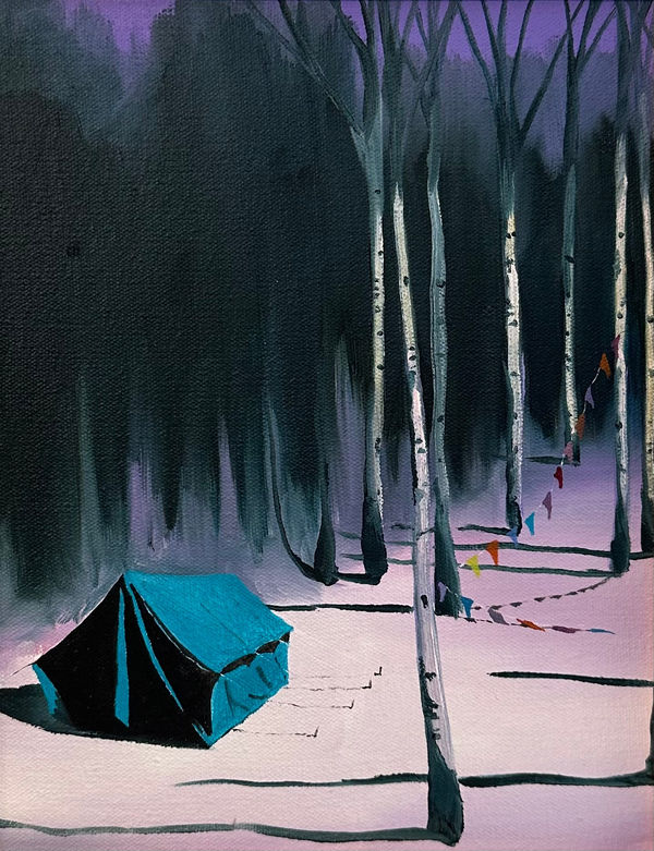 Charlotte Brisland, Lilac Wilderness, 2024