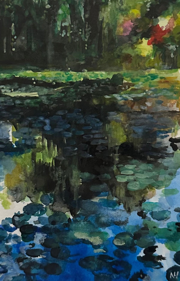 Neve Husaini, Water Lilies I, 2024