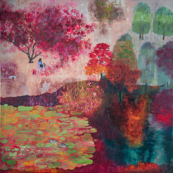 Dawn Stacey, Glowing Autumnal Moment, 2024