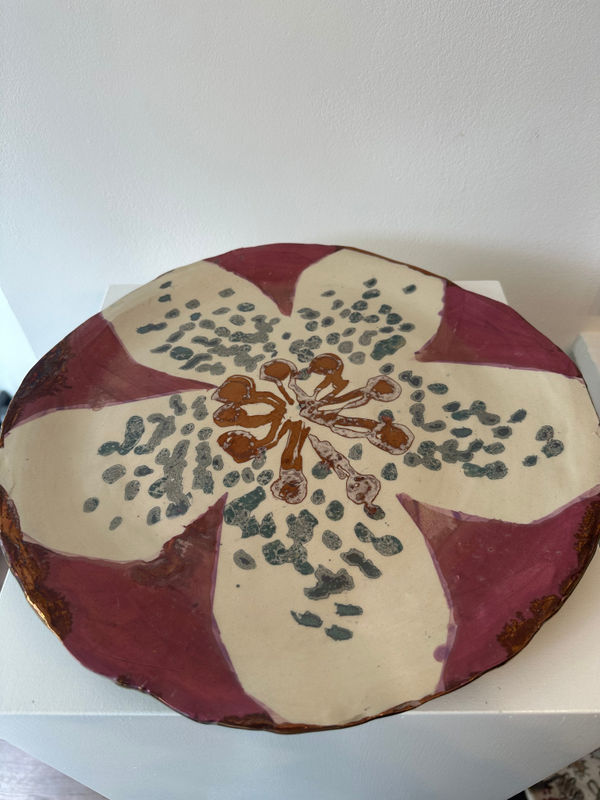 Louise Kaye, Pink blossom platter