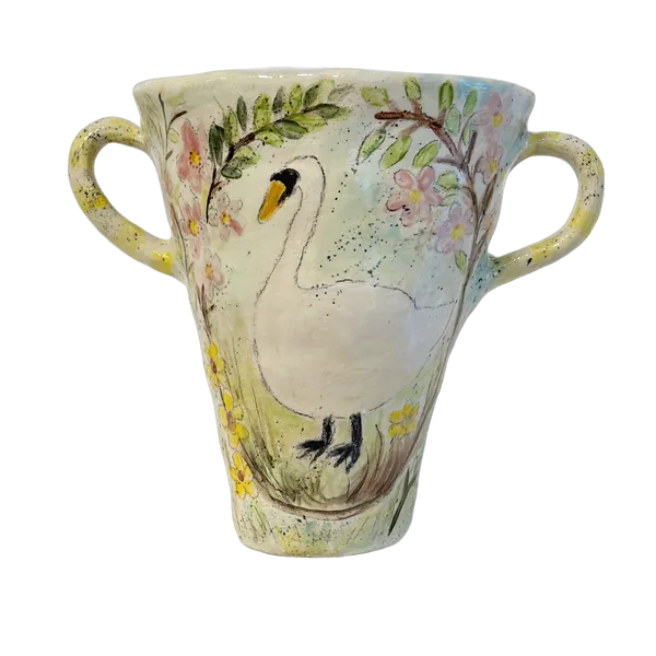 Amelia Tuttiett, Swan Vase, 2026