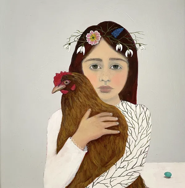 Original contemporary painting by Sam read