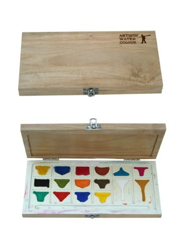 Mahesh Baliga Sit watercolour box, 2009 Mixed media 6 x 12 inches