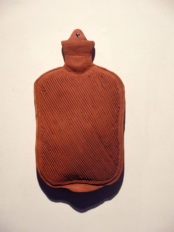 Mahesh Baliga Pain Relief, 2018 Terracotta 14 x 10 x 2 inches