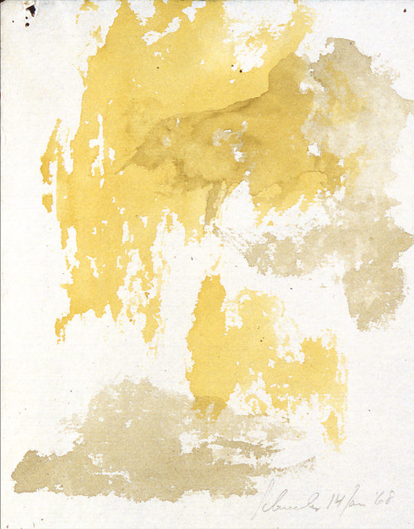 Jon Schueler, January 14 (w/c 60-10), 1968