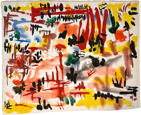 Alcopley, Untitled, 1952