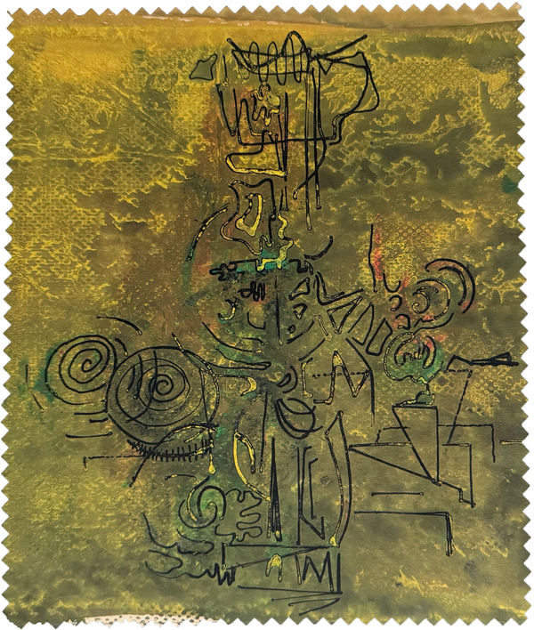 Gertrude Barrer, Textile Study, c. 1948