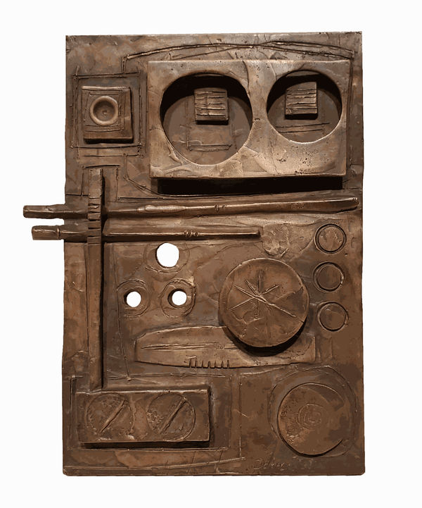 Dorothy Dehner, Plaque, 1963 (SOLD)