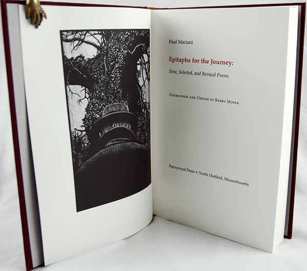 Epitaphs for the Journey. Title-page spread