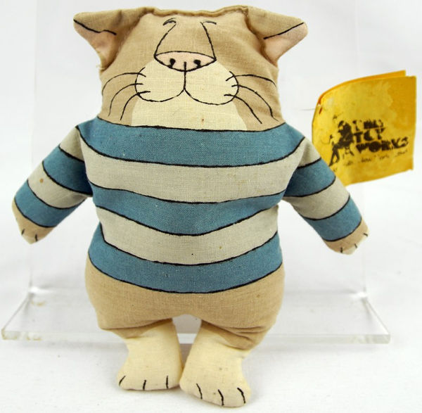 Edward Gorey, Cat Bean Bag Toy, 1978