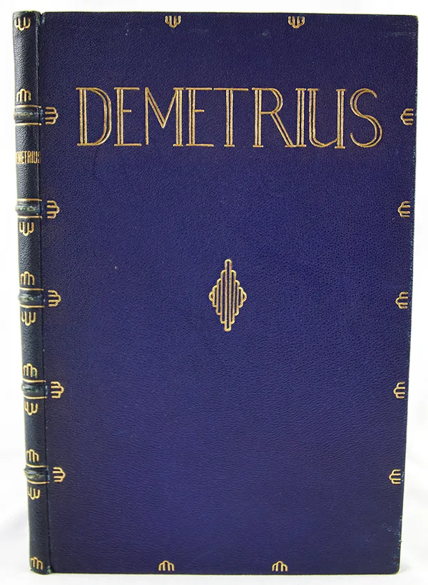 Demetrius. Front cover