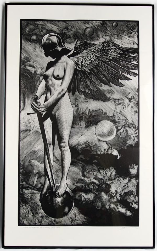 "When He Prepared the Heavens, I Was There" print