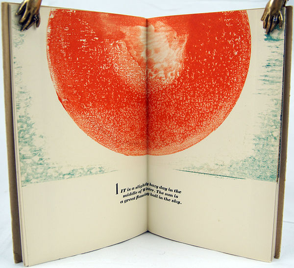 Crash! An Experiment in Blockmaking and Printing. Illustrated spread