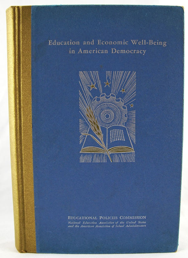 Education and Economic Well-Being in American Democracy. Front cover