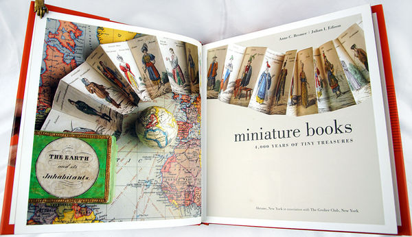 Miniature Books: 4,000 Years of Tiny Treasures. Title-page spread