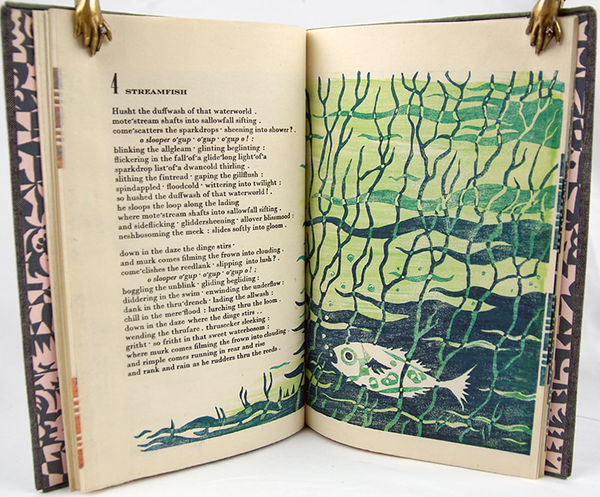 9 Poems from Nature. Illustrated text spread