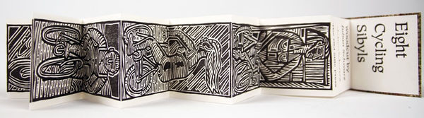 Eight Cycling Sibyls. Illustrated spread