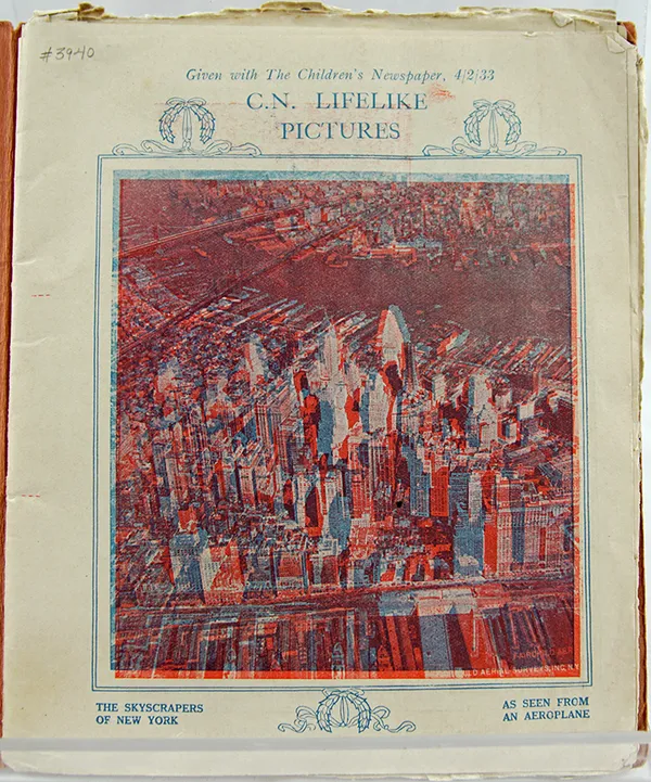 Children's Newspaper. Album of Lifelike Pictures. Illustration