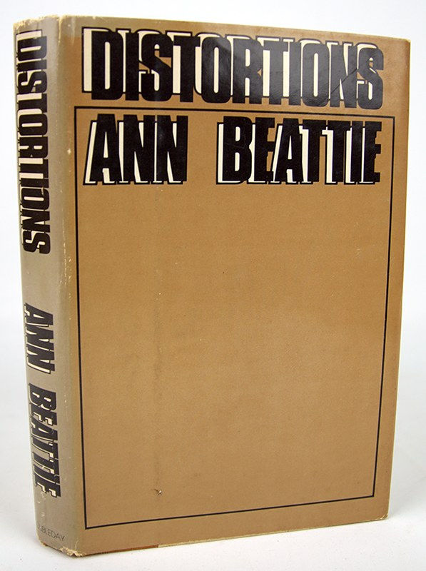 Distortions by Ann Beattie. Front cover
