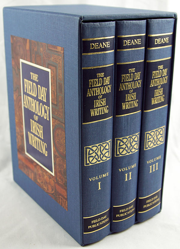 The Field Day Anthology of Irish Writing. Set in slipcase