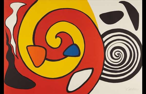 Alexander Calder, Spirals and Forms, c. 1965