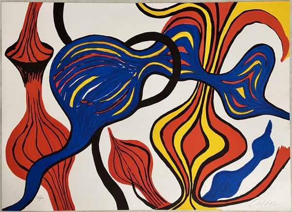 Alexander Calder, Galactic System, 1974