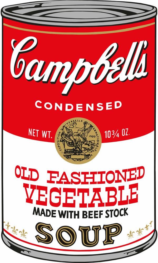 Sunday B. Morning, Soup Can (Old Fashioned Vegetable), 2015