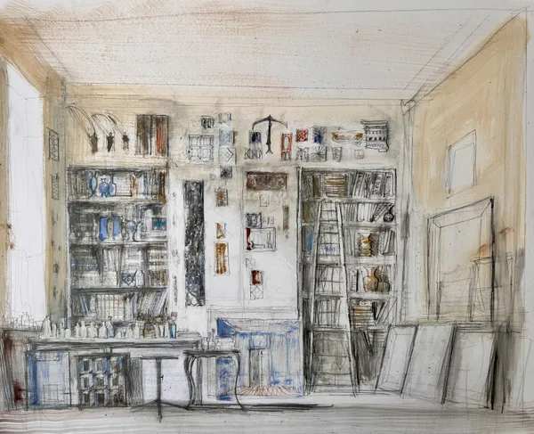 Pierre Bergian, My Studio , 2025