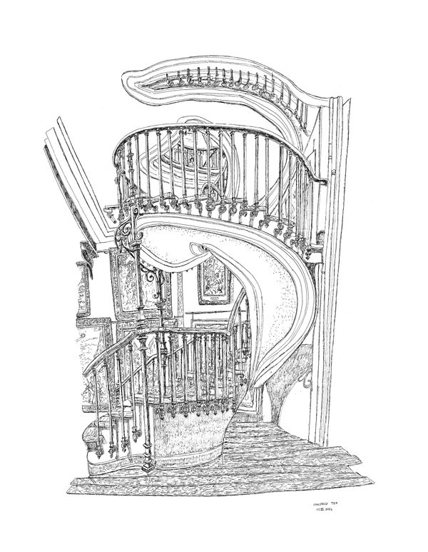 Christelle Téa, Staircase, Musée national Gustave Moreau, 13.XI.2024