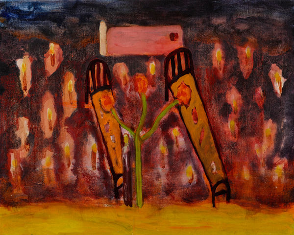 Andrzej Jackowski, Night Garden, 2023