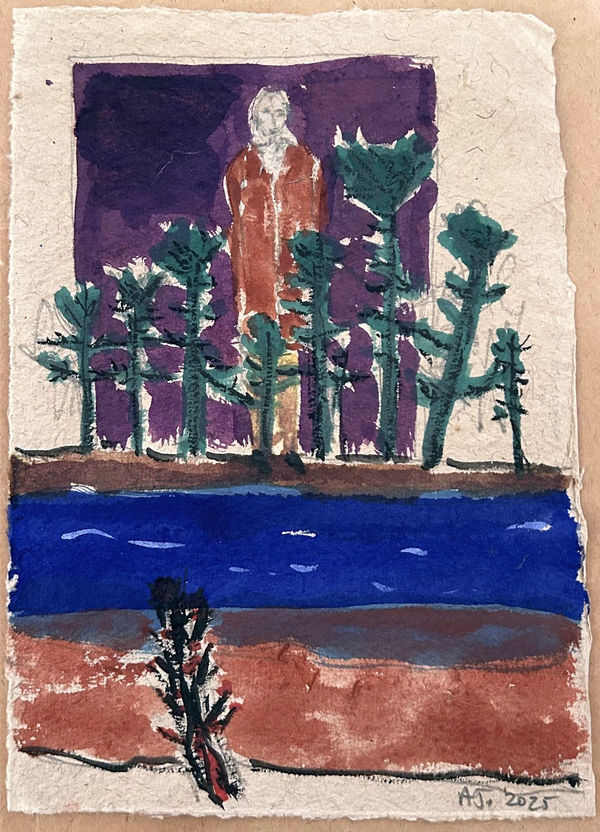 Andrzej Jackowski, Crossing the River, 2025