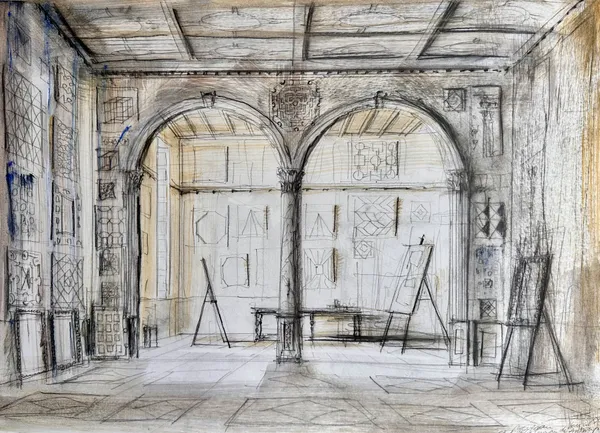 Pierre Bergian, Studio of Vredeman de Vries in Antwerp , 2026