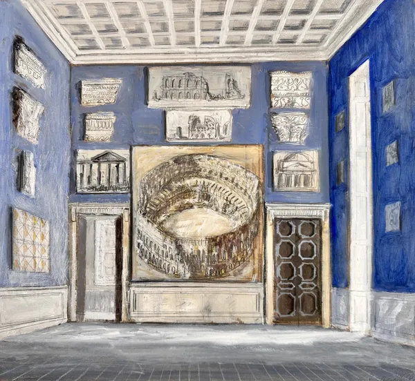 Pierre Bergian, Secret room of a Roman collector, 2026