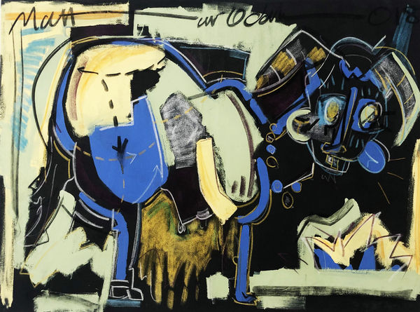 Mattar Odeh, The Goat in Me I, 2018