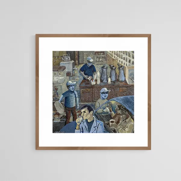 Manal Haddadin, Coffee Seller, 2026