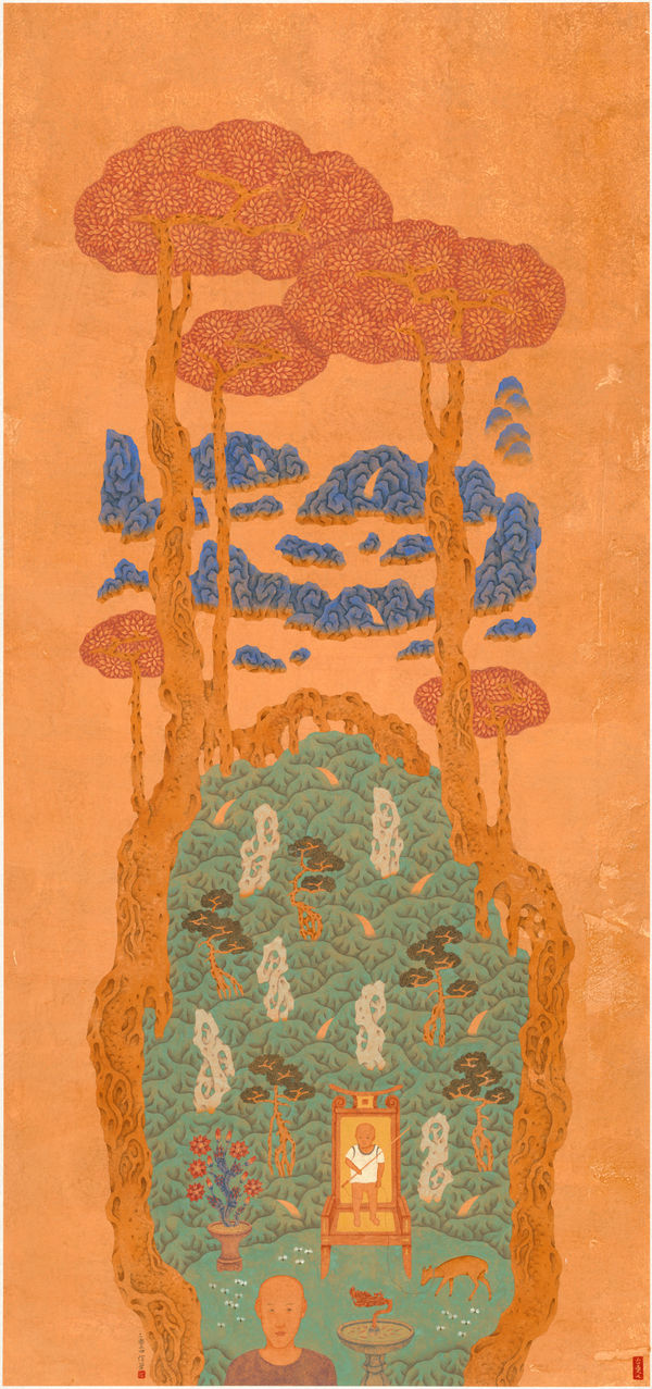 Hsinhua PAN, 溪岸送別 Parting by the Riverside, 2024