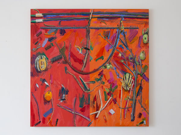 Manny Farber, Sticks, 1994